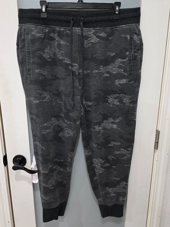 Athletic Works Pants - Athletic Works‎ Black Camo Jogger Pants – Size XL (16-18) – Drawstring